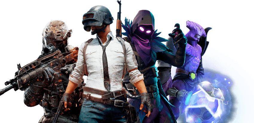 Players from different titles across Esport Arena